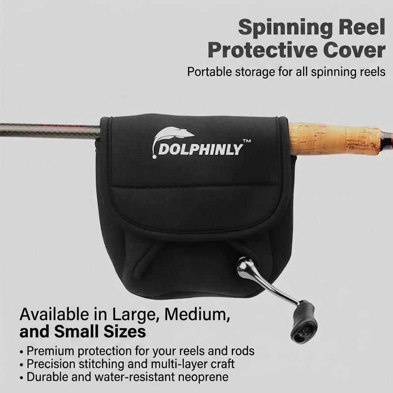 Shimano Reel Stradic - Odporny na wstrząsy neoprenowy pokrowiec na