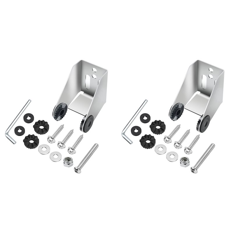 Fish Finder Mount - 2 szt. Wytrzymałe metalowe uchwyty montażowe