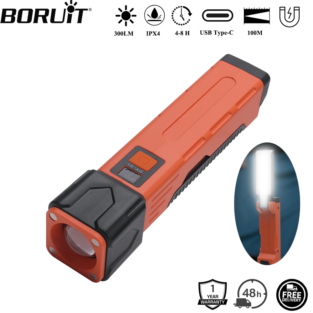 Fishing Light - BORUiT 300LM LED Latarka Robocza z