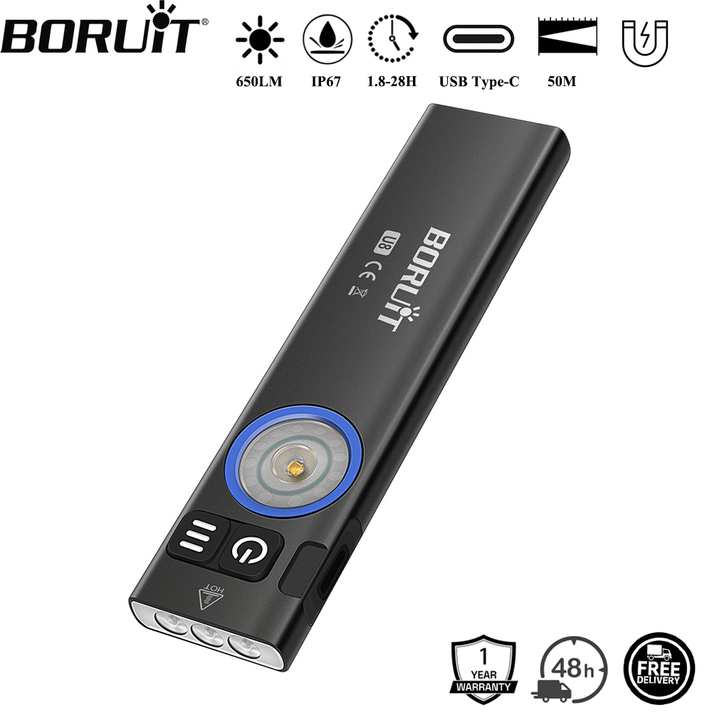 Latarka LED BORUiT U8 650LM ED – Fishing Light recenzja i cena