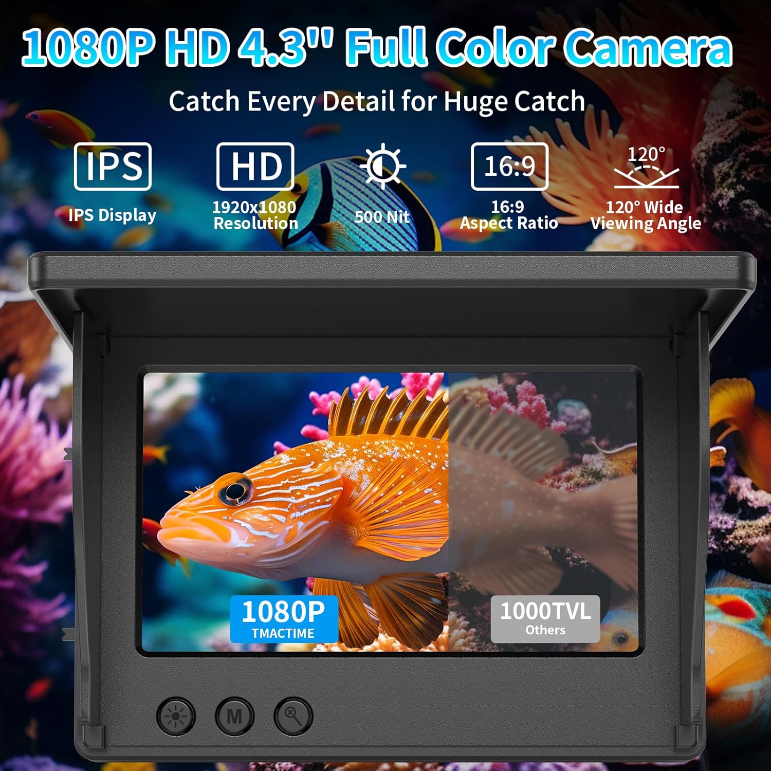 Przenośny lokalizator ryb z ka – Fish Finder Portable recenzja i cena