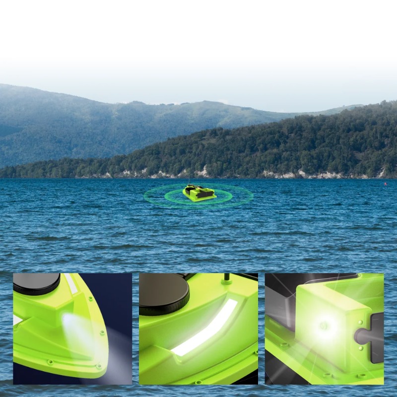 D19 GPS RC Łódka Zanętowa 600M – Fishing Gps recenzja i cena